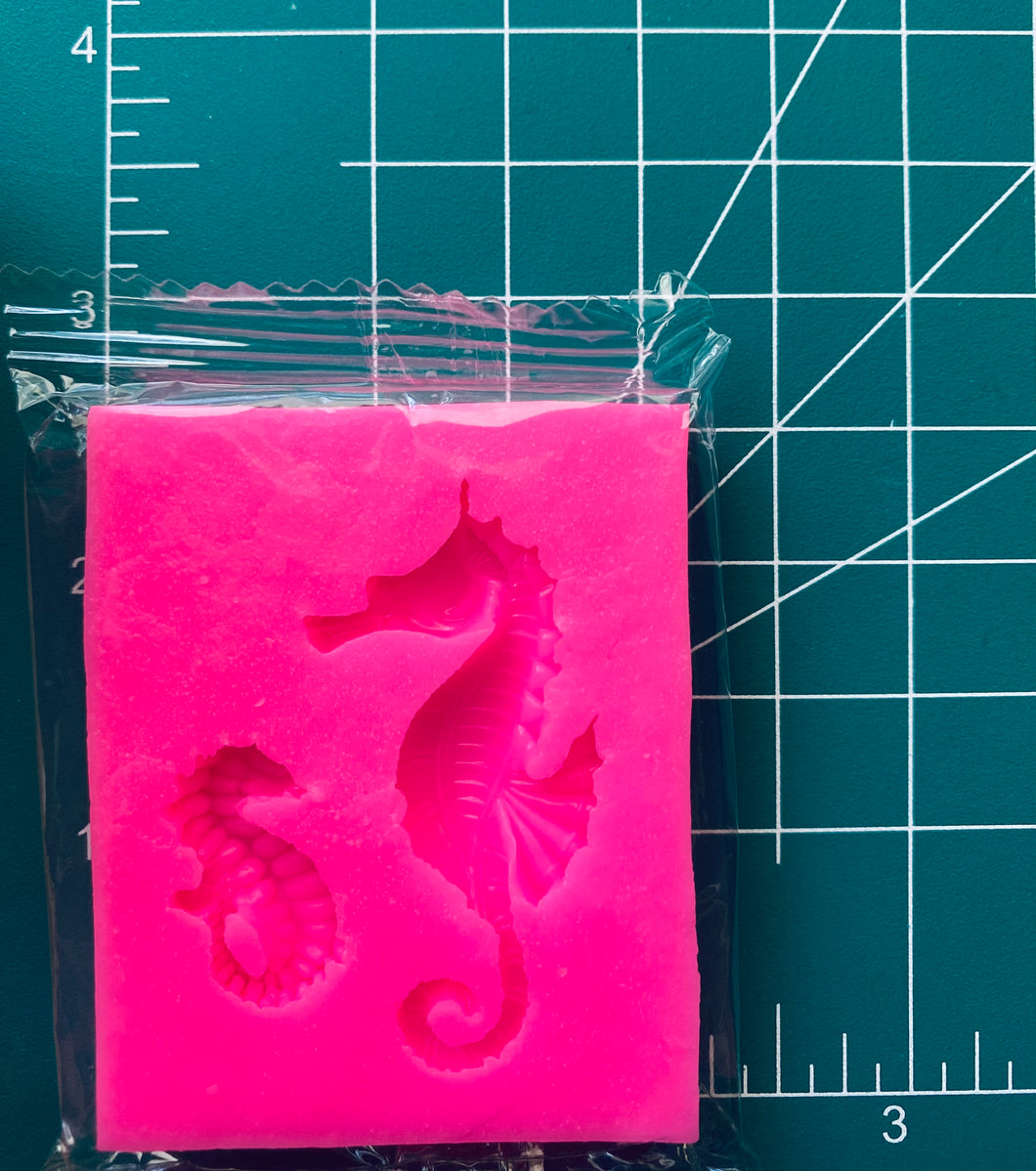 Seahorse non shiny Silicone Mold