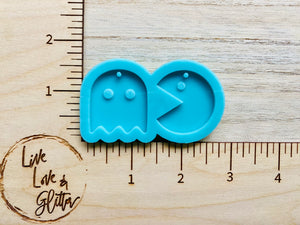 Pac-Man Earrings (Handmade) Silicone Mold