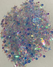 Cargar imagen en el visor de la galería, Opal Sky Tinsel &amp; Shapes Glitter Mix
