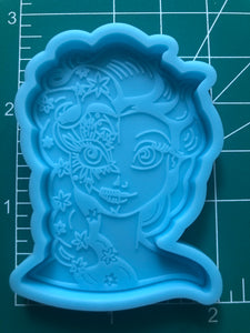 Princess Silicone Mold for Badge Reel / Phone grip