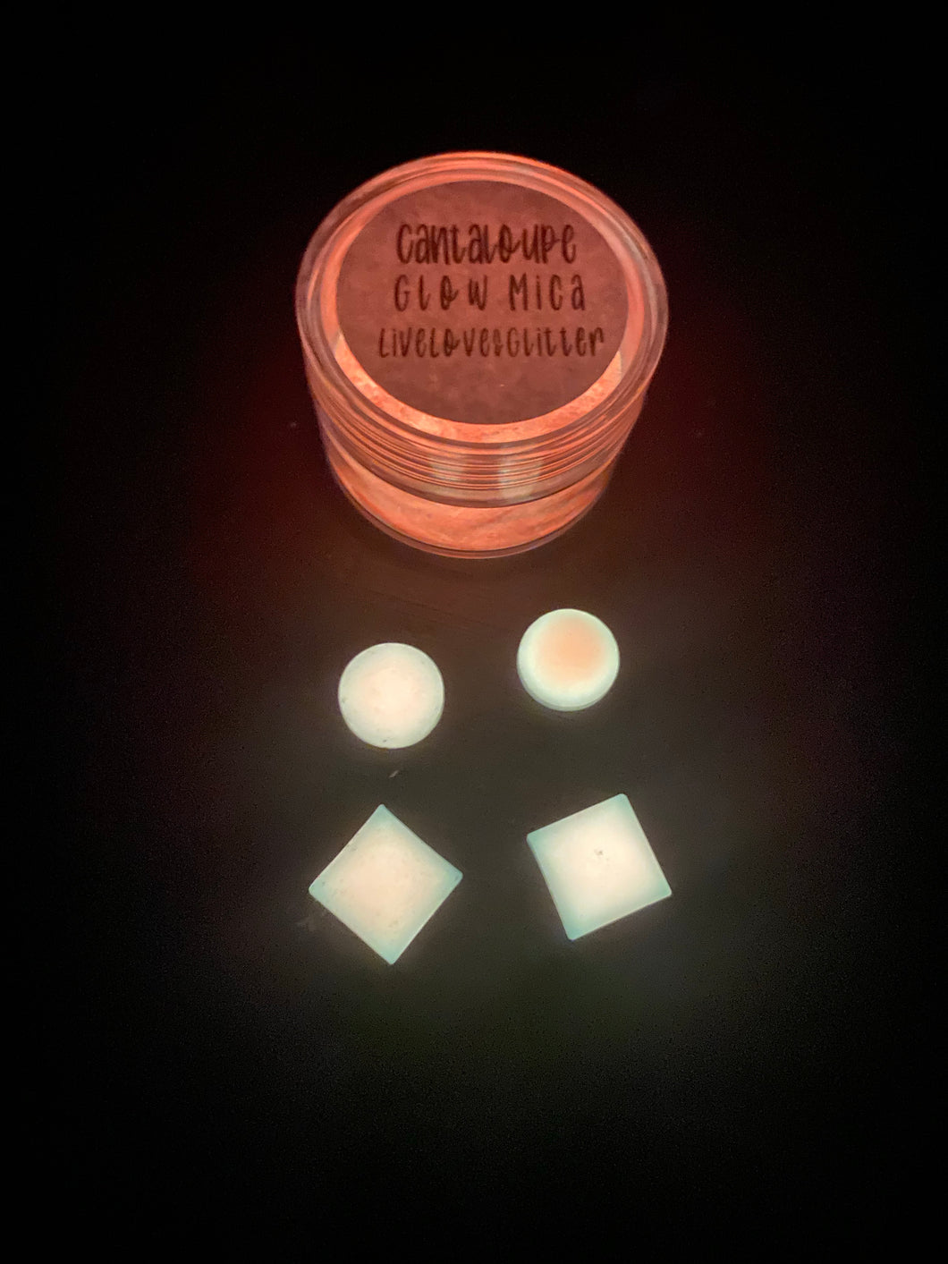 Cantaloupe Glow Mica Pigment