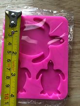 Load image into Gallery viewer, Turtle Family Silicone Mold
