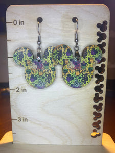 Pattern Ply Earrings