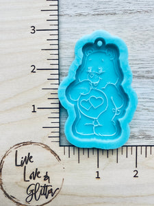 Heart Bear (Handmade) Silicone Mold