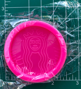 Coffee Badge Real / Phone Grip Silicone Mold