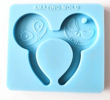 Load image into Gallery viewer, Skeleton Mouse Ear Headband Shape silicone Mold
