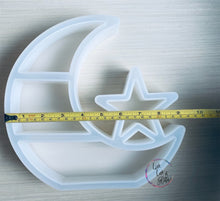 Cargar imagen en el visor de la galería, Moon and Star Shelf Silicone Mold
