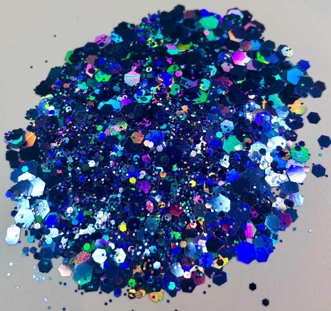 Forget Me Not Holographic Chunky Glitter Mix