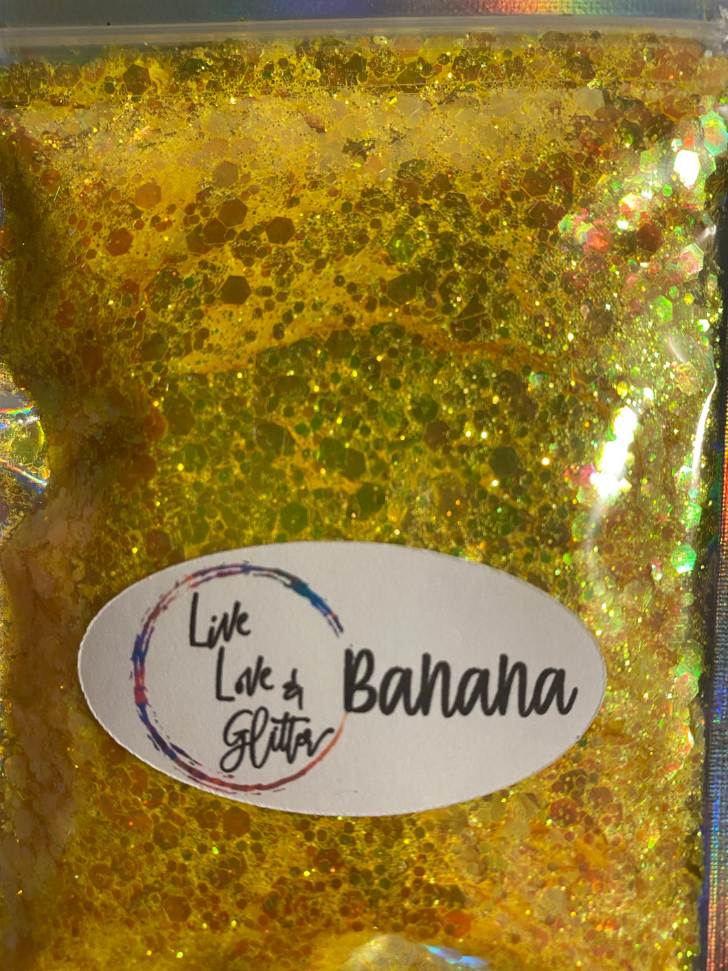 Banana Chunky Glitter Mix