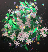 Load image into Gallery viewer, O Christmas Tree Shapes Glitter Mix
