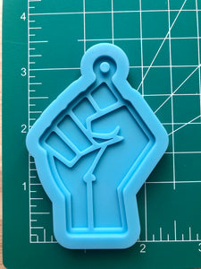 Black Lives Matter Fist Silicone Mold