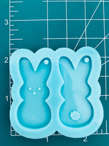 Bunny earrings (Handmade) Silicone Mold