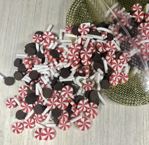 Chocolate & Peppermint Shape Slices