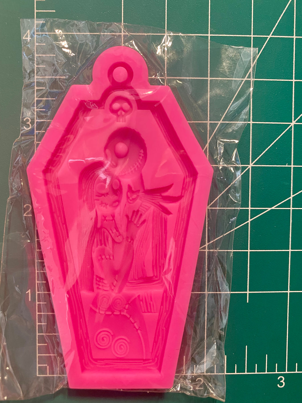 Skeleton coffin Silicone Mold