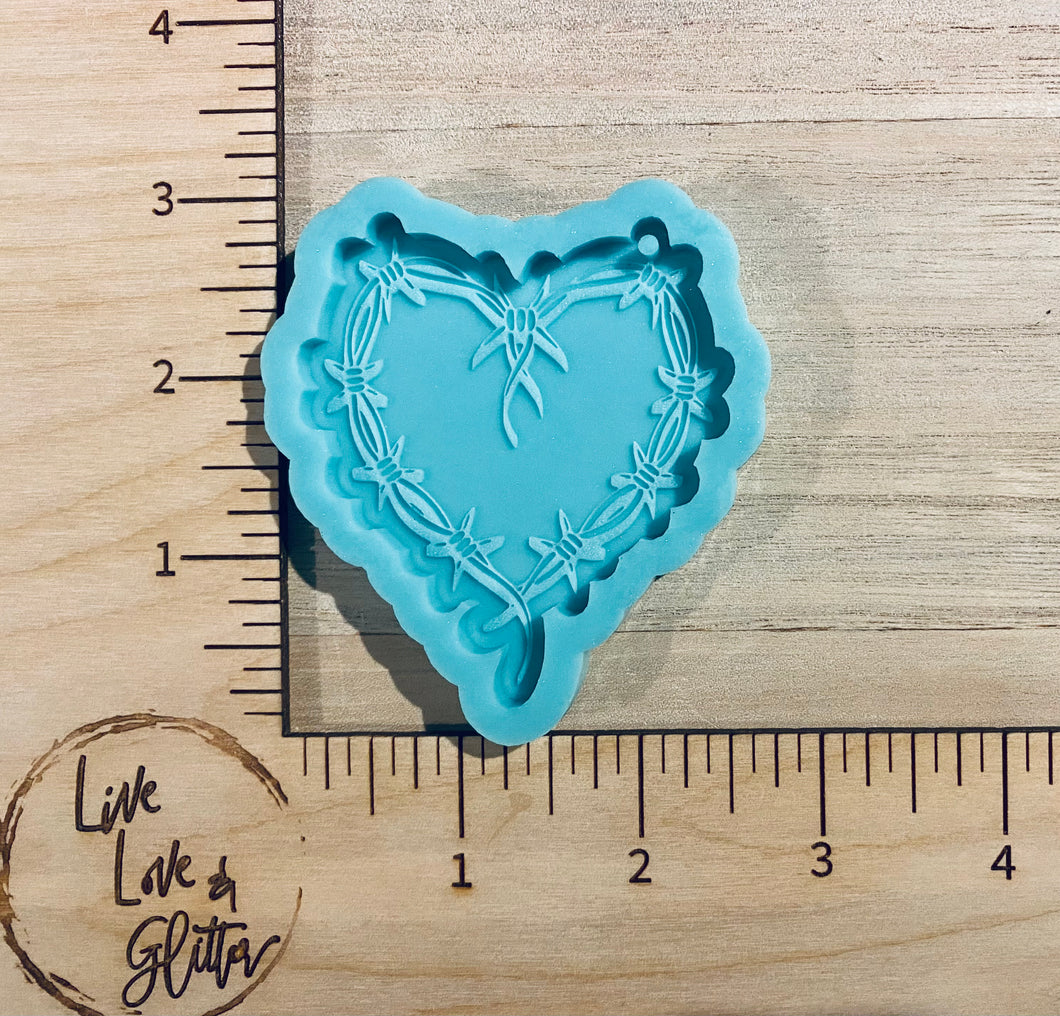 Heart Crown (Handmade) Silicone mold