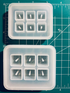 Square/Cube Bead Silicone Mold (Set of 2) B1