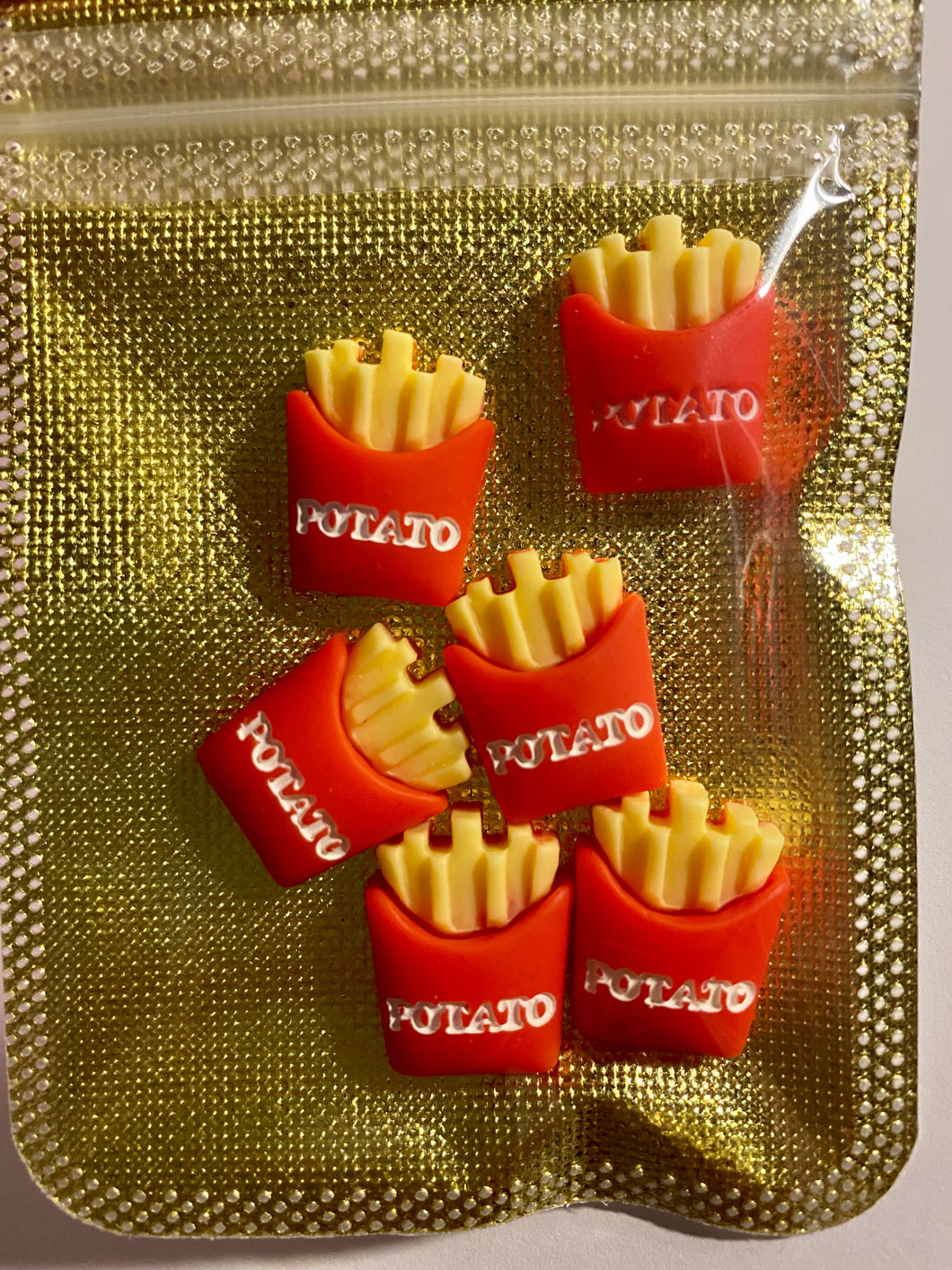 Fries Resin Embellishment