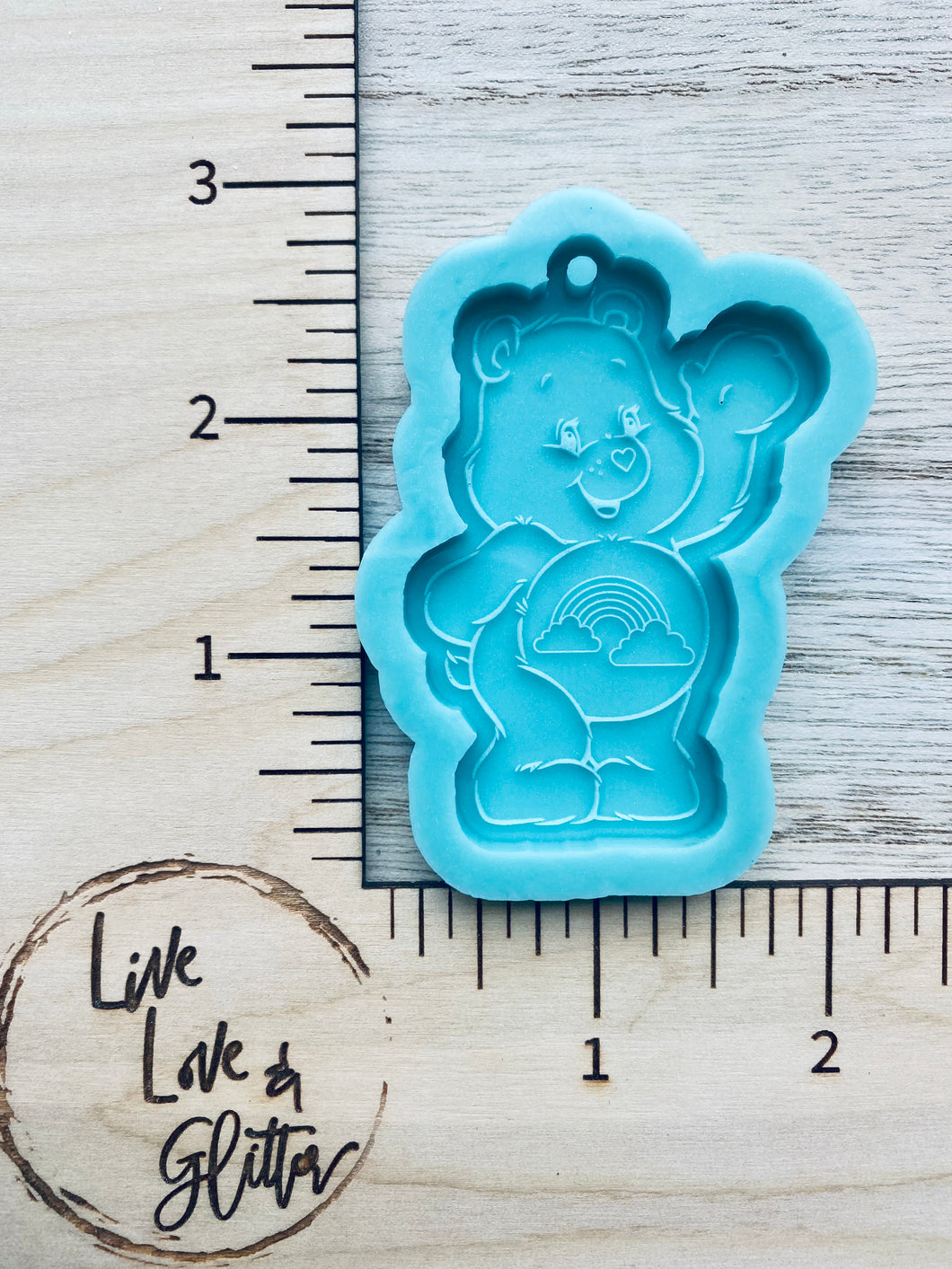 Rainbow Bear (Handmade) Silicone Mold