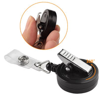 Load image into Gallery viewer, Badge Reel with 360 spin alligator clip (1 pc)
