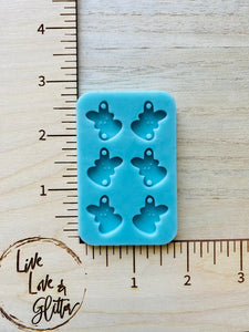 Peep Dangle Earrings (Handmade) Silicone Mold